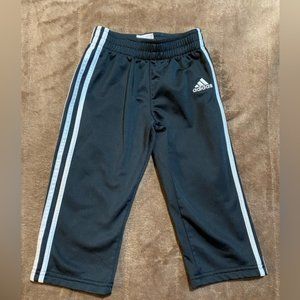 Adidas active pants - black with white stripes